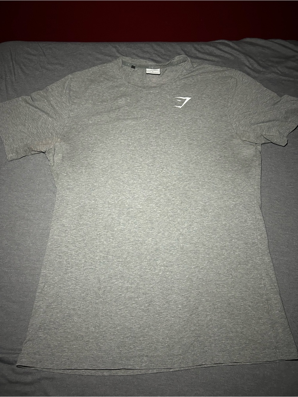 Gymshark Light Grey Crew Neck T-Shirt